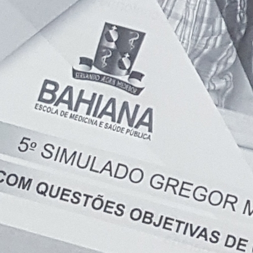 Gabarito do 5º Simulado Gregor Mendel - BAHIANA